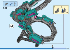 LEGO 76255 instructions page 165 – build guide