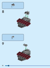 LEGO 76256 instructions page 10 – build guide
