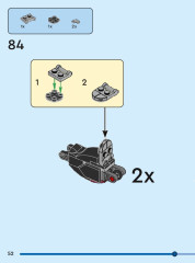 LEGO 76256 instructions page 52 – build guide