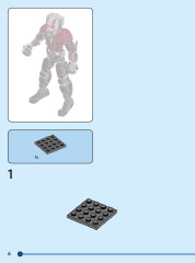 LEGO 76256 instructions page 6 – build guide