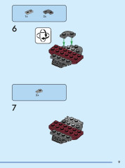 LEGO 76256 instructions page 9 – build guide