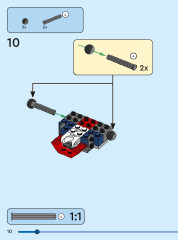 LEGO 76258 instructions page 10 – build guide