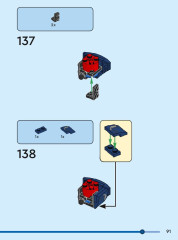 LEGO 76258 instructions page 91 – build guide