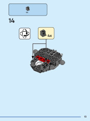 LEGO 76259 instructions page 13 – build guide
