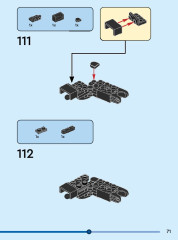 LEGO 76259 instructions page 71 – build guide