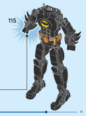 LEGO 76259 instructions page 73 – build guide