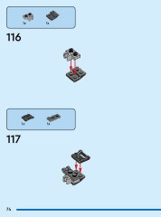 LEGO 76259 instructions page 74 – build guide