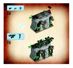 LEGO 7626 instructions page 17 – build guide