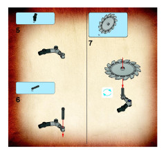 LEGO 7626 instructions page 25 – build guide