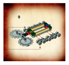 LEGO 7626 instructions page 33 – build guide