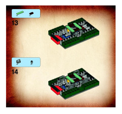 LEGO 7626 instructions page 43 – build guide