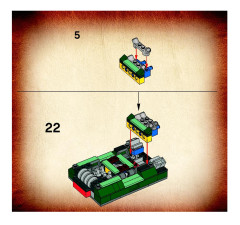 LEGO 7626 instructions page 50 – build guide