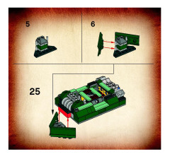 LEGO 7626 instructions page 54 – build guide