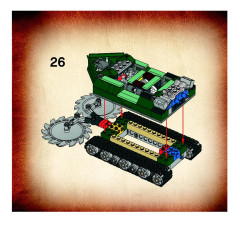 LEGO 7626 instructions page 55 – build guide