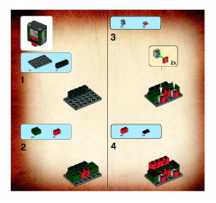 LEGO 7626 instructions page 57 – build guide