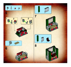 LEGO 7626 instructions page 58 – build guide