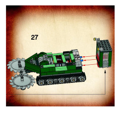 LEGO 7626 instructions page 61 – build guide