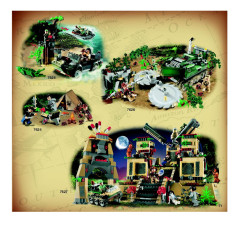 LEGO 7626 instructions page 71 – build guide