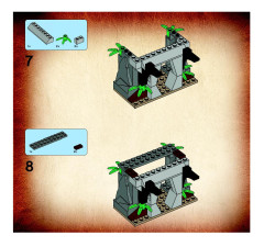 LEGO 7626 instructions page 9 – build guide