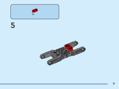 LEGO 76260 instructions page 9 – build guide