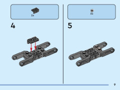 LEGO 76260 instructions page 9 – build guide