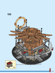 LEGO 76261 instructions page 123 – build guide