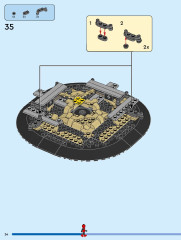 LEGO 76261 instructions page 34 – build guide