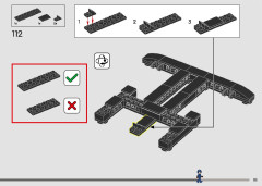 LEGO 76262 instructions page 111 – build guide