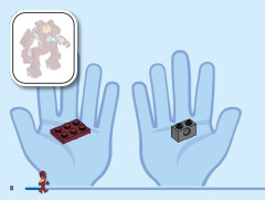 LEGO 76263 instructions page 8 – build guide