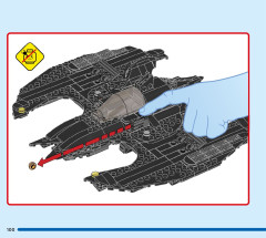 LEGO 76265 instructions page 100 – build guide