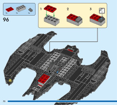 LEGO 76265 instructions page 70 – build guide