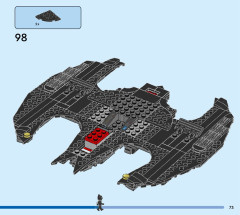 LEGO 76265 instructions page 73 – build guide