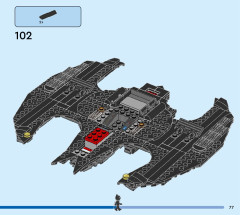 LEGO 76265 instructions page 77 – build guide