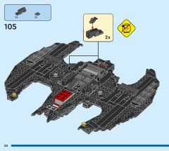 LEGO 76265 instructions page 80 – build guide