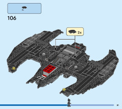 LEGO 76265 instructions page 81 – build guide