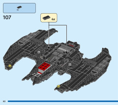 LEGO 76265 instructions page 82 – build guide