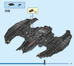 LEGO 76265 instructions page 83 – build guide