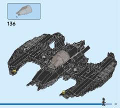 LEGO 76265 instructions page 97 – build guide
