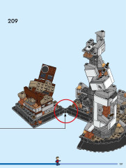 LEGO 76266 instructions page 107 – build guide