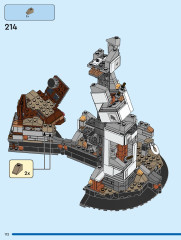 LEGO 76266 instructions page 112 – build guide