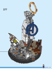 LEGO 76266 instructions page 137 – build guide