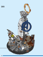 LEGO 76266 instructions page 140 – build guide