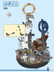 LEGO 76266 instructions page 141 – build guide