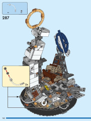 LEGO 76266 instructions page 142 – build guide