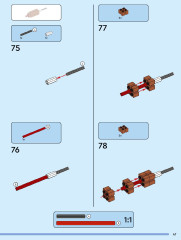 LEGO 76266 instructions page 47 – build guide