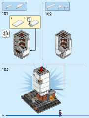 LEGO 76266 instructions page 54 – build guide
