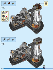 LEGO 76266 instructions page 66 – build guide