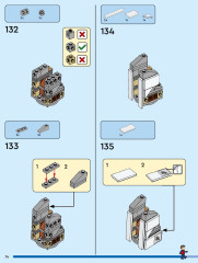 LEGO 76266 instructions page 74 – build guide
