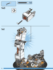 LEGO 76266 instructions page 76 – build guide