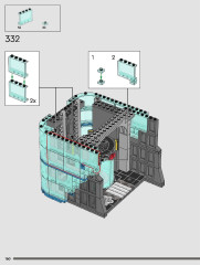LEGO 76269 instructions page 160 – build guide